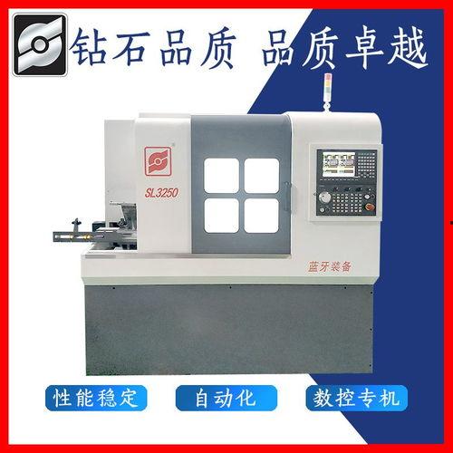 国产双主轴车床加工视频